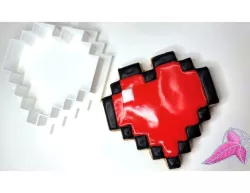 Minecraft Heart Health Heart Pixel