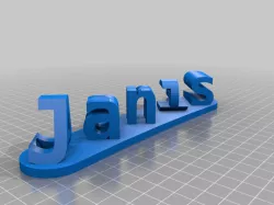 My Customized dual words illusion
