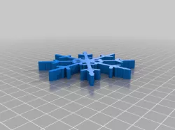 My Customized Simple Snowflake Generator