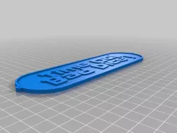My Customized TZT's Customizer Label with 2 lines