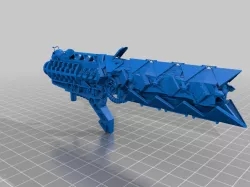 N.U.I. Simulant Elemental laser weapon Bionicle Crossroads