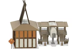 Polynesian Model for Monorail playset