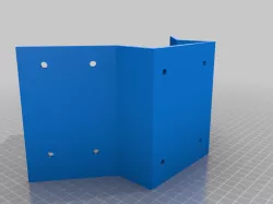 PZT security camera Exterior corner mounting bracket