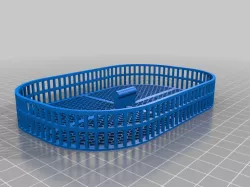 rack insert for small parts wash and cure 2.0