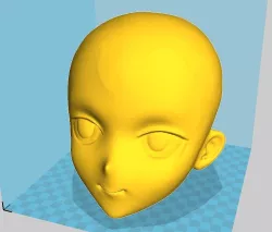 Real Doll Head Anime