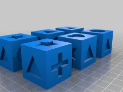 Six cube Instant Insanity