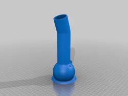 Tessy Tall Bong w/Carb 14mm
