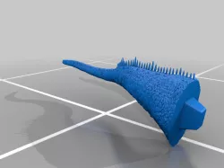 Thoradolosaur from Jurassic World Alive for 3D printing.