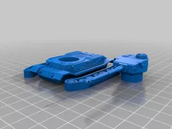 tigre p tank 1:100 can be 3d printed