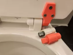 Toilet Seat Lid Hinge Rotating Bearing Piece