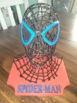 Venom - Spiderman Head Plus Base