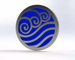 Water Tribe Coin - Avatar the Last Air Bender theme