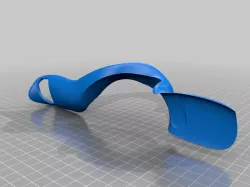 2 handed sword grip for Meta Quest 2 controllers