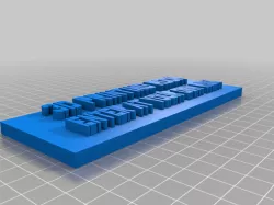 3d printing sign