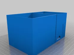 65/75mm Tiny whoop box with vifly whoopstor charger slot and batteries compartment