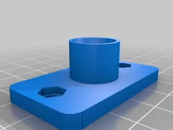 Angled drybox feeder at 15° and 0° for 1/8" NPT push connectors