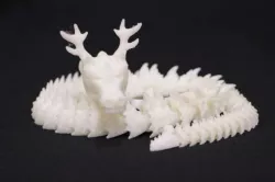 Articulated Christmas Dragon
