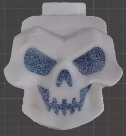 Brick compatible Minifig  masque tête de mort - minifig skull
