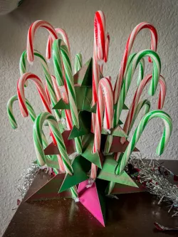 Candy Cane Christmas Tree