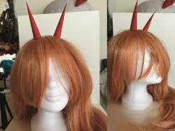 Chainsawman Power Cosplay Horns
