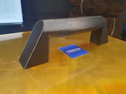 Comfortable One-Handed Handle for 3D printer cover