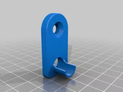 Dowl / curtain rod end holder bracket