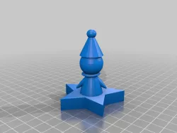 gnome sitting on star