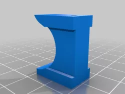 Homemade pop filter holder for HyperX Quadcast S microphone
