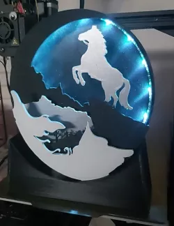Horse Light Box