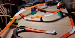 Hot Wheels turns with optional ramps