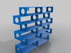 Hot Wheels Wall Mounted Shelf - Brick Design