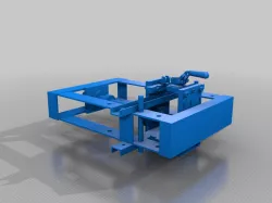 Injection molding press