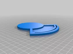 Lithophane Outer Curve Candle light for 3dp.rocks