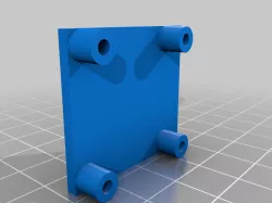 Low voltage motor speed controller mount