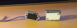 Microswitch housing with Lever