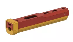 Modded TS100 Soldering Iron replacement shell