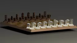 Modern Chess Set