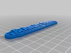 My Customized Multiline Tag or Keychain