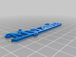 Myranda Christmas Name Ornament