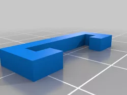 Nerf Rail Attachment parametric - Fusion 360