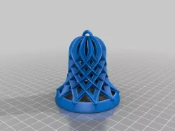 Open Lattice Christmas Bell 2022