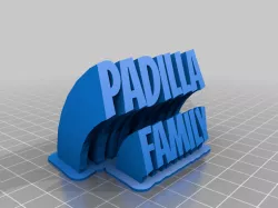 PADILLA FAMILY PLAQUE