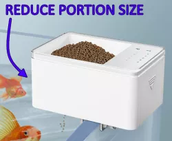 Portion Reducer for Automatic Fish Feeder