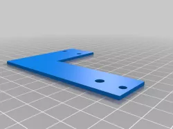 Relocating mounting plate for runout sensor