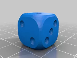 Rounded d6