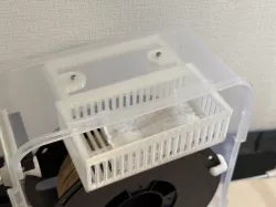 Silica desiccant case for drybox ceiling