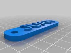 Simple Keychain Juan