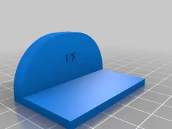 Snow Blow Shave Plate/Skid Shoe Adjustment Block