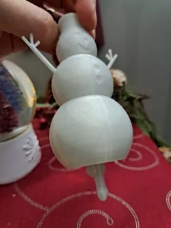 Snowman With A Surprise