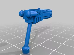 Space dwarf bike plasma gun 
